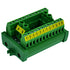 OONO 30A/300V Screw Mount 2x12 Position Terminal Block Distribution Module.