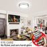 NEWKAZ 13Inch 36W 2 Packs, 5CCT 2700K 3000K 4000K 5000K 6500K, Dimmable Ceiling Light Fixtures LED Flush Mount Ceiling