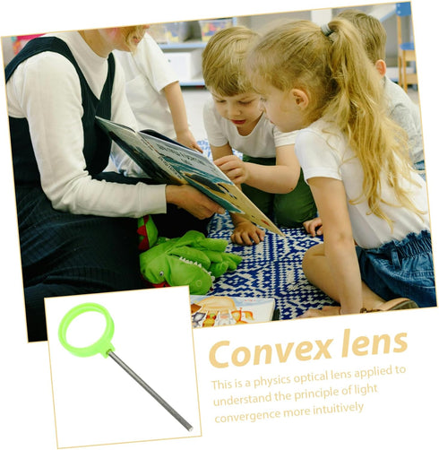Handheld Convex Lens: Optical Lens Kit for Science Experiments