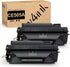v4ink 2PK Compatible Toner Cartridge Replacement for HP 05A CE505A for P2035 P2055 Pro 400 Printers
