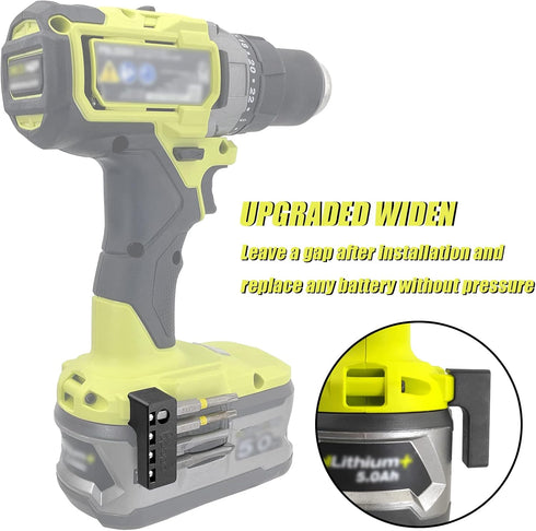 Magnetic 1/4-Inch Hex Bit Holders for Ryobi 18v Drill - Hex Screw Bit Storage on Power Drill, Keep Bits Within Reach