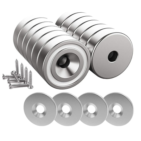 Magnetpro 12 Pieces Neodymium Magnets 25 LB Force, Strong Magnets Size 0.79"*0.28"