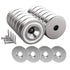 Magnetpro 12 Pieces Neodymium Magnets 25 LB Force, Strong Magnets Size 0.79"*0.28"
