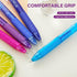 ParKoo Retractable Erasable Gel Pens Clicker - 14 Colors, Fine Point 0.7mm for Writing and Drawing