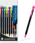 BAZIC Mechanical Pencil Electra Noir 0.7mm HB, Smooth Writing Lead, Latex Free Eraser, for Drafting Drawing Sketching