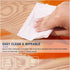 Ldhpaxl 1.5mm 19"x19", Thick Waterproof Desk Mat Clear PVC Table Protector, for Coffee Table, Writing Desk & Sofa Side