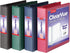 Cardinal 3 Ring Binders, Durable 2 Inch Binder with Round Rings, Holds 475 Sheets, ClearVue Covers, 4 Pack
