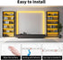 12V 16.4ft/5m 300 5050 iNextStation LED Strip Light Yellow LED Light Strip Flexible LED Strip Lights Cuttable LEDs Tape