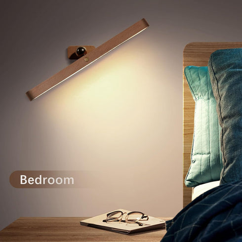 HBGFHG 360 Dimmable 1PCS) Led Rotatable Magnetic Battery Operated Wall Lights USB Rechargeable Led Vanity Night Light