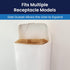 HS-6141 250 Count Units,9.25 10.5 3.25 Hospeco Waxed Kraft Receptacle Liner Bags, - Moisture-Resistant Feminine Hygiene