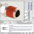 Automotive T-Style Air Plug, 1/4" NPT Male Pneumatic Plugs, Air Compressor Fittings (10-PACK)