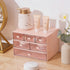 Ykpokir Stackable Desktop Organizer with Drawers, 3 Tier Desk Storage Organizers, Plastic Makeup Storage Accessories,