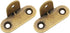 HJ Garden 4 Pack Bronze Decorative Right Angle Guards - Metal Corner Brackets