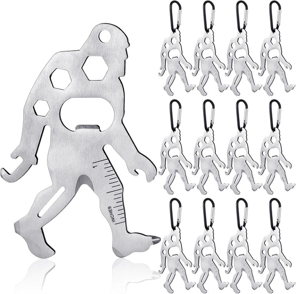 Cholemy 12 Pcs Credit Card Tool Novelty Stocking Stuffer Wallet Multitool Edc