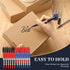 Yahenda 150 Pack Permanent Markers - Fine Point Marker Pens for Wood, Metal, Stone, Glass, Waterproof Quick Drying for