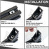 2020 Corner Bracket Kit, 20pcs Corner Brackets, 40pcs Hex Screws, 40pcs Slide Nuts, 40pcs Washers, 2pcs Hex Wrenches