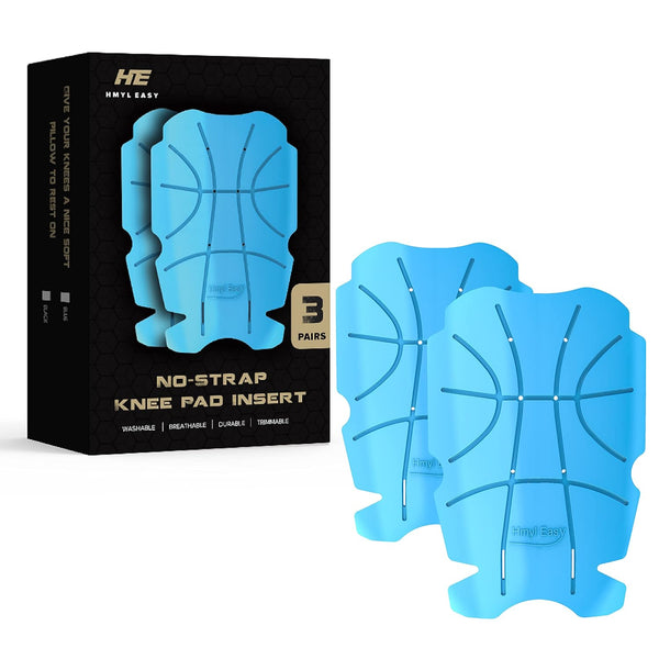 Hmyl Easy Breathable No Strap Knee Pad Insert for Work Pants/Bibs, Uniforms, and Tactical