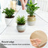 PIPRE 9.9x25,2mm Clear Table Protector, Thick Ultra Smooth Vinyl, Clear Table Mat for Bedroom Dresser, Table Cover