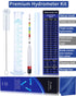 Hydrometer Test Kit, Triple Scale Alcohol Tester for Wine, Beer, Kombucha & Mead, Home Brewing Kit