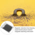 3.54X2.75X0.31 Inches ULTECHNOVO Magnetic Field Demonstration Device with Iron Filings for Physics Experiments