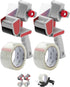 Mr. Pen Packing Tape Dispenser Gun 2-Inch, 2 Pack with 2 Rolls Heavy Duty Packing Tape