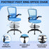 PayLessHere Ergonomic Drafting Chair Tall Office Chair High Adjustable Standing Desk Chair with Lumbar Support Mesh