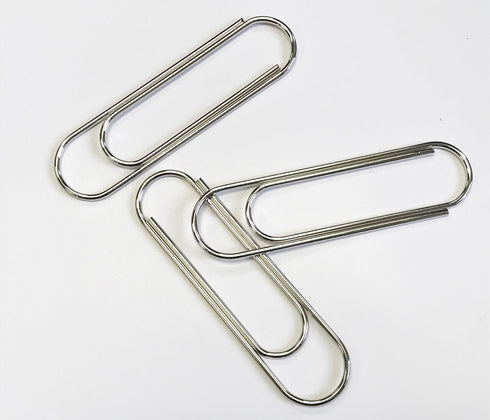 Tabbies 100 Silver Superclip Tub - Clips Holds up to 100 Sheets of Paper, Lays Flat (72003)