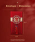 Chinese New Year Red Envelopes 2025, 6Pcs Money Red Pocket for Year of Snake with Gold Foil Patterns