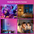 Bulbs 16 Bulb Bulbs 2 Pack Smart Light Work with Apple HomeKit, Million DIY Colours GRBCW WiFi LED Light Multicolor