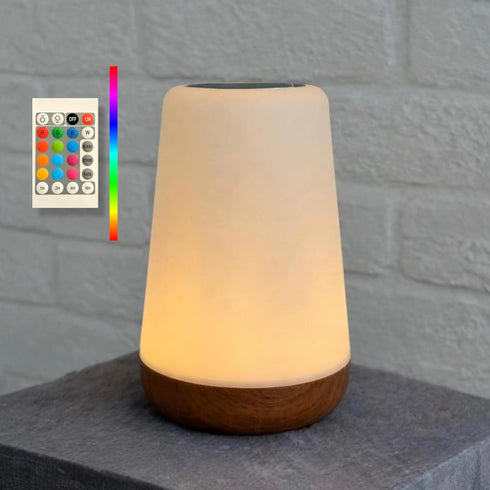 GlowLite 1 - LED Night Light with Remote, 13-Color Changing Ambiance Light