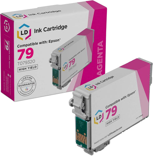 LD Products Remanufactured Ink Cartridge Replacement for Epson T0793 (Magenta)