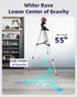 Xincere 55 inch 1/4"-20 3D Aluminum Laser Level Tripod with Green Bubble Level, Lightweight Quick Release Plate, Screw