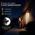 Bulb Touch & Glow - Dusk-to-Dawn Photocell Light Control - Automatic Light Sensor Socket - Outdoor Socket - Energy