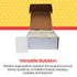 School Smart Standard Back Peel and Press Book Pockets, Manila, 3-1/2 x 4-1/2 Inches, Pack of 500