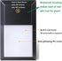 3000K 12W 1000 1-Pack LIT-PaTH Dusk to Dawn Outdoor Wall Lantern, LED Wall Sconce for Porch Lighting Fixture, Lumens