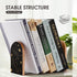 FodPand Gold and Silver Space Themed Wood Bookends Decorative Non-Slip Bookends Heavy Duty Book Ends Modern Book Ends