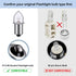 TRLIFE Maglite LED Bulbs DC 3V, Maglite Replacement Bulbs for Only 2 Cells C&D Maglite Flashlights, 3W LED Flashlight Bulb Replacement Part Maglite Bulb(1 Pack) by TRLIFE