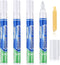 Zonon Grout Repair Sealer Pen for Bathrooms, Kitchen, Porch, Patio | 4 Pack Tile Paint Markers (White)
