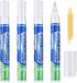 Zonon Grout Repair Sealer Pen for Bathrooms, Kitchen, Porch, Patio | 4 Pack Tile Paint Markers (White)