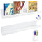 Cecliy 2Pcs Magnetic Book Shelf for Whiteboard Classroom,Reusable Acrylic Magnetic Book Holderand Magnetic