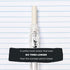 SAKURA SumoGrip Pencil with Comfort Grip - 0.7 mm Ergonomic Mechanical Pencil - Clear Gray, 3 Pack