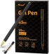 Gel Pens, 0.5mm Black Ink Pens, Fine Point Smooth Writing Pens - Pack of 10, Bulk Ink Gel Pen, Fine Tip Ballpoint Pens, Rollerball Pens for Office/School/Archival Supplies by Kinnkall