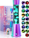 Besight 15.5" Liquid Motion Lamp 17 Color Changing Night Light with Remote, Classic