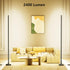 2400 (58-inch) Lumen LED Corner Floor Lamp with APP Control for Pet Rooms, Living Rooms, Bedrooms and Game Rooms