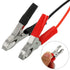YOKIVE 1 Pair Dual Alligator Clip with Booster Jumper Test Cable for Connecting Battery, Black, Red, Silver