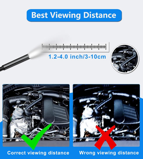 USB C Endoscope Inspection Snake Camera, 5.5 mm Waterproof Borescope for iPhone and OTG Android Phone, 16.4 Ft Cord