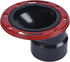 Oatey 43500 Level-Fit Offset Toilet Flange, 3 X 4 in, ABS Plastic, 3-Inch or 4-Inch