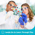 124 Set, Molecular Model Kit, Pcs Organic Molecular Chemistry Atom Element Model Kit for Lessons in Chemistry