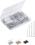 Mr. Pen Nail Assortment Kit, 600 Pcs, Silver Small Nails for Hanging Pictures and Finishing