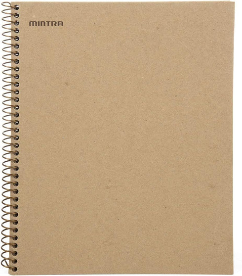 Mintra 100% Recycled Notebooks (Letter Size (8.5in x 11in), Plain Cover 3pk) by Mintra Office
